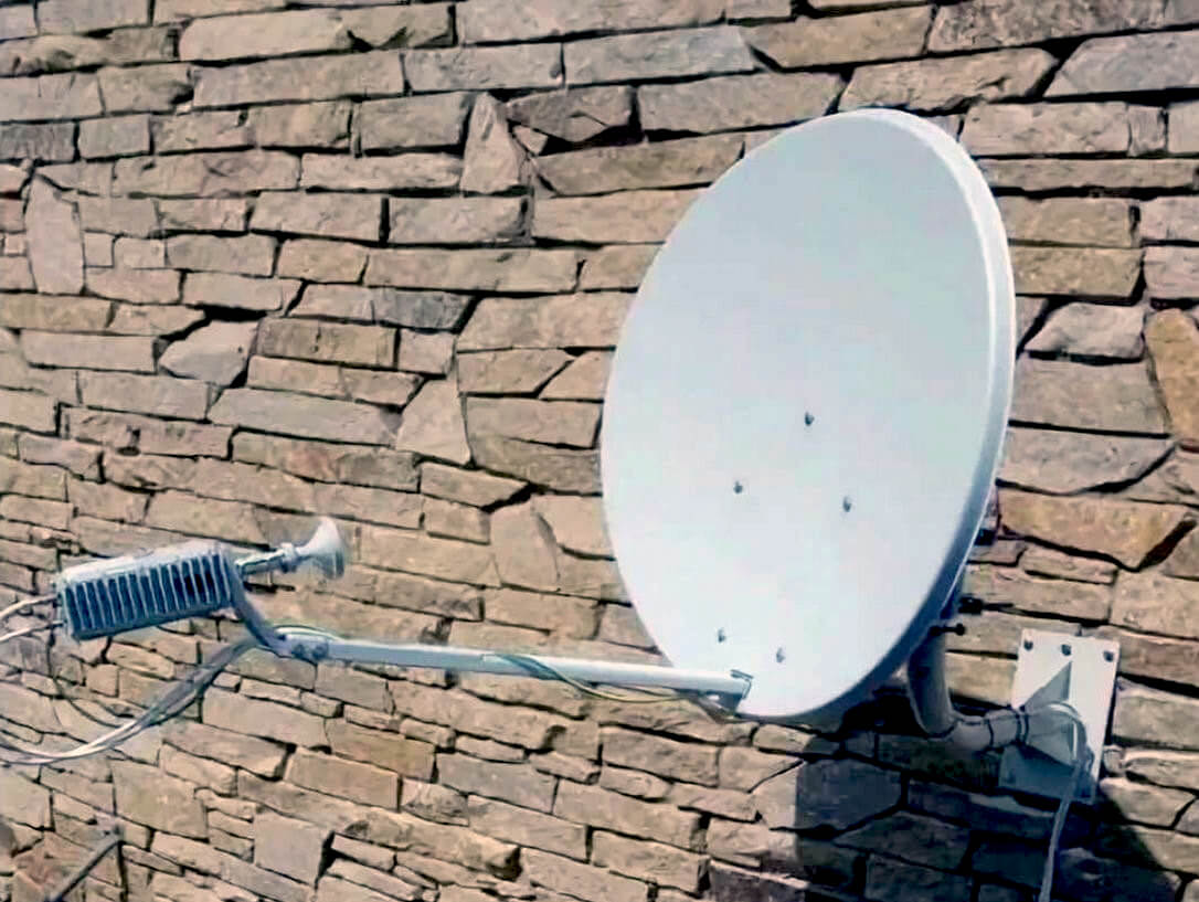 Установка спутникового Интернета в Софрино: фото №2